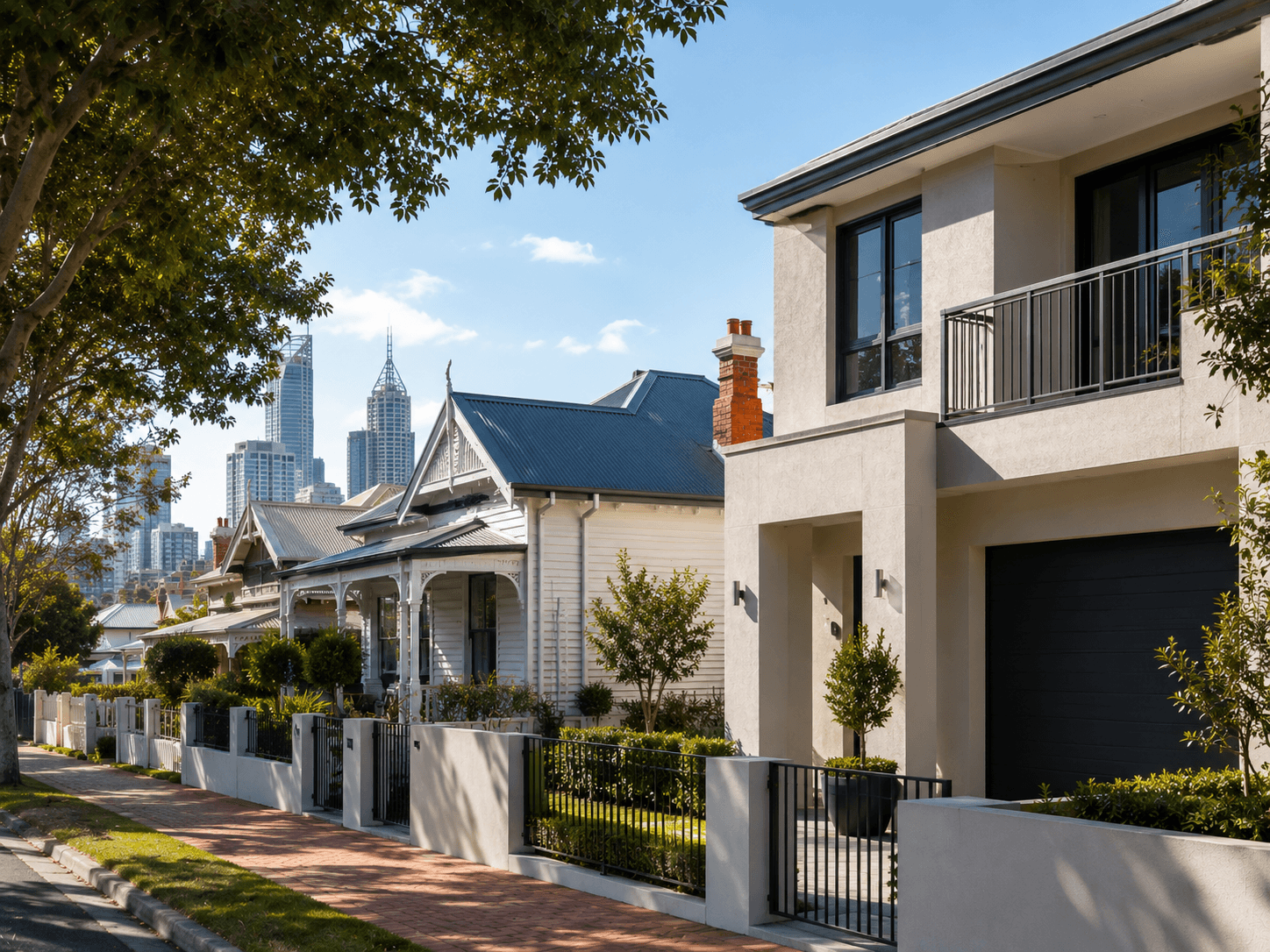 The TitanLux team on site at a Perth painting project